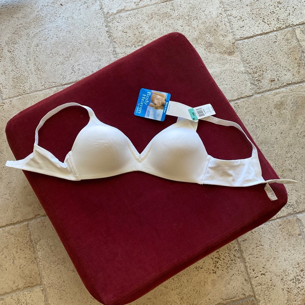 White Wire free Bra